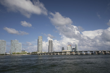 Obraz premium Vue de Miami Beach