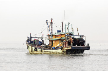 Southern china fishing boat