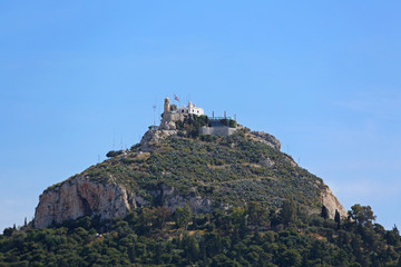 Fototapeta na wymiar Mount Lycabettus