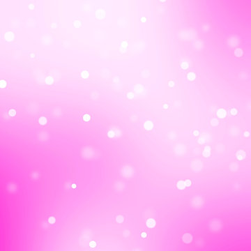 Pink Bokeh Background
