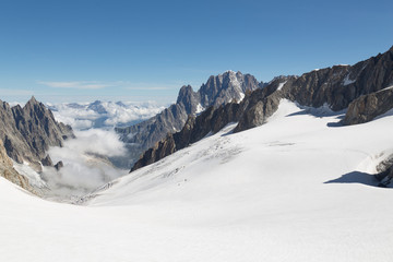 Fototapeta na wymiar Monte Bianco