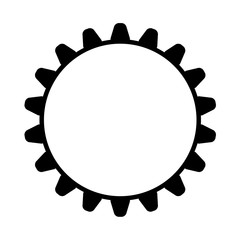 Cog Wheel Vector Shape