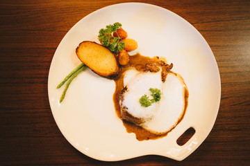Beef and potato in gastronomy