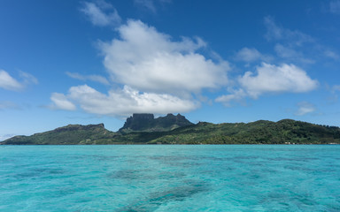 Fototapeta premium Lagon z Bora-Bora