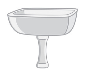 Bathroom Sink Vector