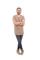 Fototapeta premium Smiling young man