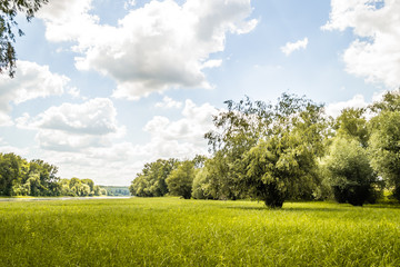 Lake in their autumn colors