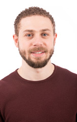 Obraz premium Smiling young man