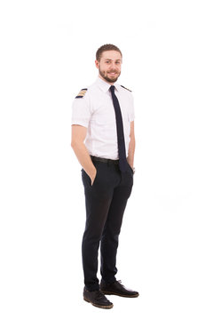 Smiling pilot