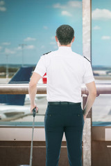Smiling pilot