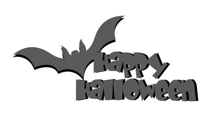 Happy Halloween Vector Banner