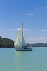 Fototapeta premium Sailing on Balaton