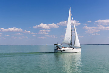 Sailing on Balaton