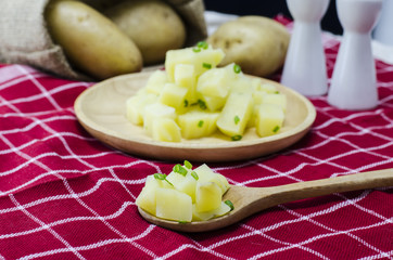 potato cooking lunch set 