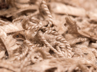 Fluffy material as background