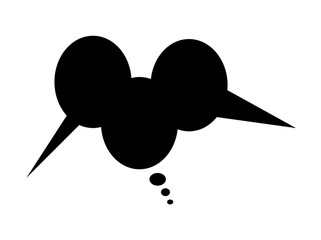 Vector Talk Bubble Shape