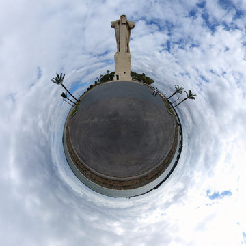 Monumento a Col&oacute;n (minimundo) Huelva