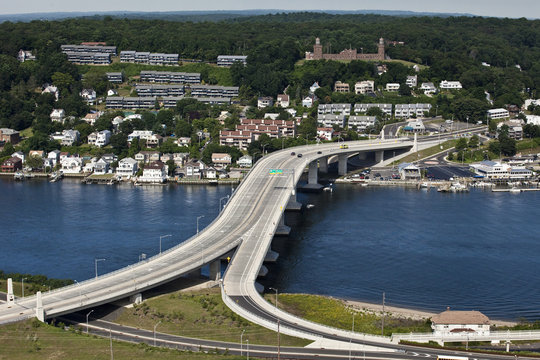 aerial flight over New Jersey