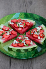 Watermelon Pizza
