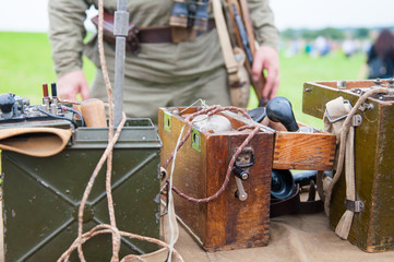 Old military phone