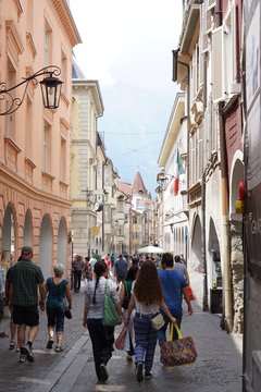 Historische Altstadt von Meran / S&uuml;dtirol