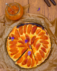 Aprikosentarte_Aprikosentorte_Tarte aux apricots_Aprikosenkuchen