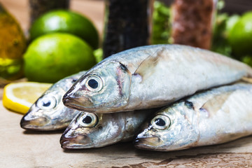 Round scad fish