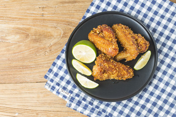 Fried chicken wings