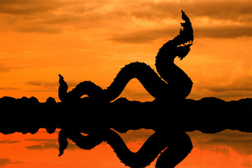 Great Serpent Silhouette