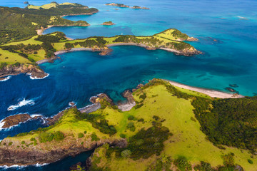 Bay of Islands New Zealand Aerial 