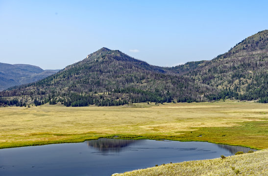 View from State Highway 149 (Silver Thread Scenic Byway) in southwestern Colorado, U.S.A.