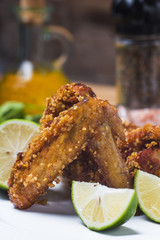 Fried chicken wings