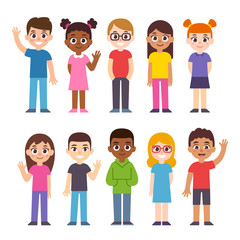 Cartoon shildren set