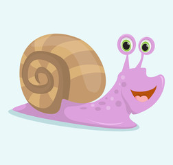 Cute Snail cartoon
