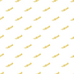 Brass trumpet pattern