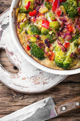 Vegetarian Italian Omelette