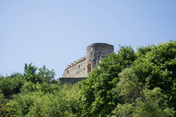 Fototapeta na wymiar Devin Castle in Bratislava, Slovakia