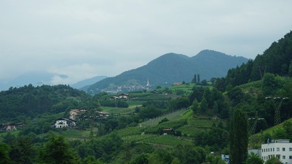 Obraz premium Berglandschaft in Südtirol