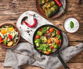 Vegetarian Italian Omelette
