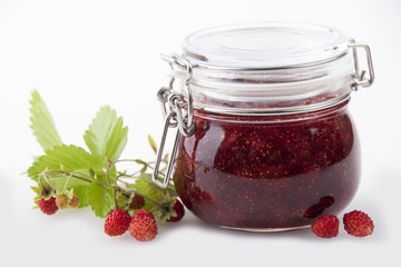 Jam from wild strawberry