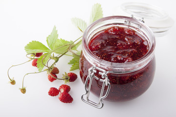Jam from wild strawberry