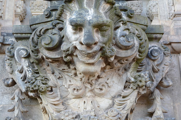 Sandstein Figur Stein Skulptur 3