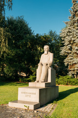 Riga, Latvia. Monument To Latvian Composer, Alfred Kalnynsh In C