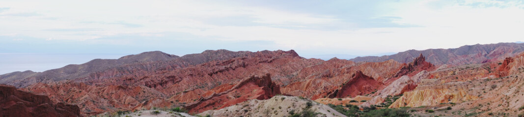 Fototapeta na wymiar Panorama of the Tale of the Canyon