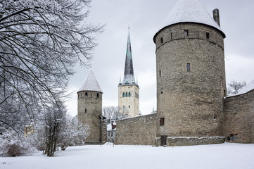 Fortress wall of Tallinn