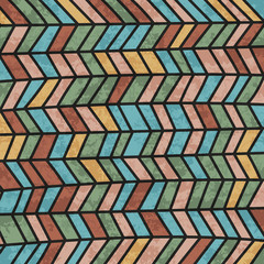 Abstract colored hand drawn doodle pattern