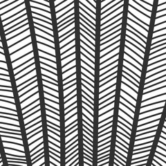 Abstract monochrome hand drawn doodle pattern