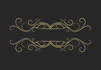 Hand drawn decorative border