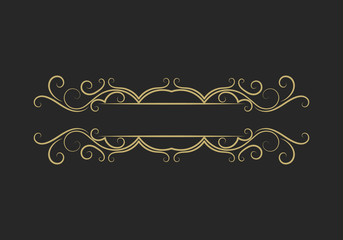 Hand drawn decorative border