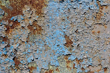 rusty trash background
